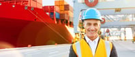 shipyard foreman smiling