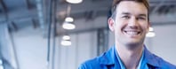 man smiling